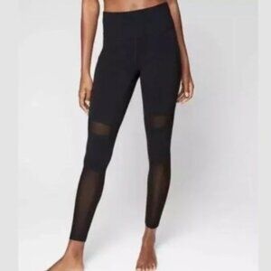NWT Athleta Meshblock Stash Pocket Salutation Tight legging size small